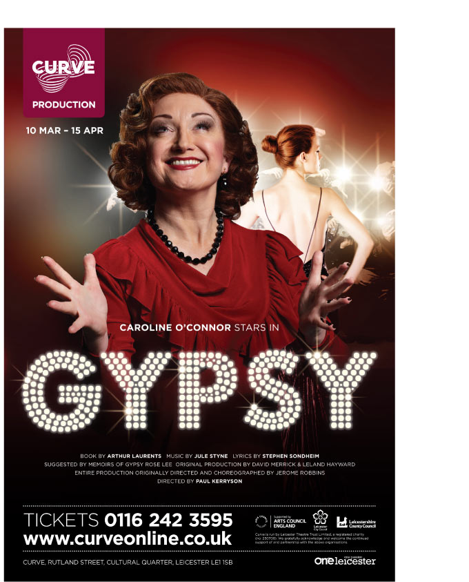 Curve Theatre – Gypsy poster