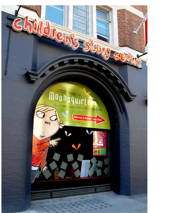 Discover, Children's Story Centre – Window graphics