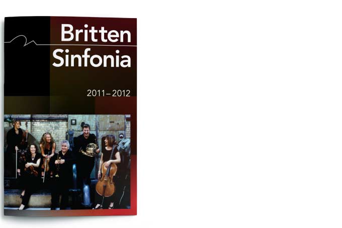 Britten Sinfonia - Season brochure cover