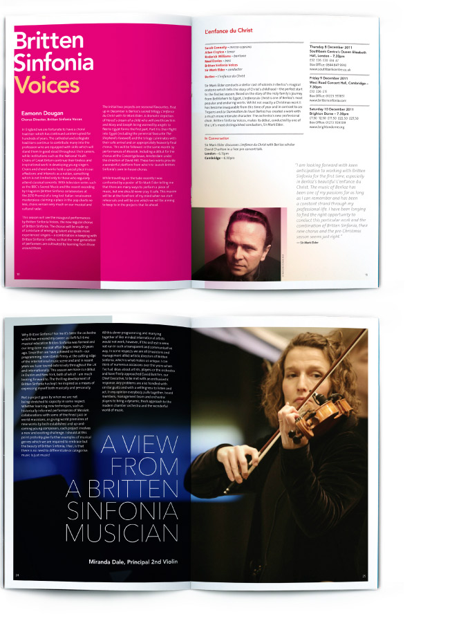 Britten Sinfonia - Season brochure